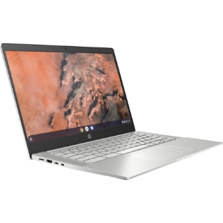 Picture of HP Pro c645 14" Chromebook - Full HD - 1920 x 1080 - AMD Ryzen 7 3700C Quad-core (4 Core) 2.30 GHz - 16 GB Total RAM - 128 GB SSD - Pike Silver Aluminum