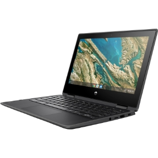 Picture of HP Chromebook x360 11 G3 EE 11.6" Touchscreen Rugged Convertible 2 in 1 Chromebook - HD - 1366 x 768 - Intel Celeron N4020 Dual-core (2 Core) 1.10 GHz - 4 GB Total RAM - 32 GB Flash Memory