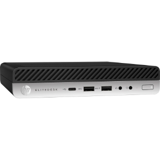 Picture of HP EliteDesk 800 G4 Desktop Computer - Intel Core i7 8th Gen i7-8700 3.20 GHz - 32 GB RAM DDR4 SDRAM - 512 GB SSD - Desktop Mini