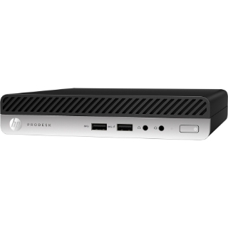 Picture of HP Business Desktop ProDesk 400 G4 Desktop Computer - Intel Core i5 8th Gen i5-8500T 2.10 GHz - 8 GB RAM DDR4 SDRAM - 256 GB SSD - Desktop Mini