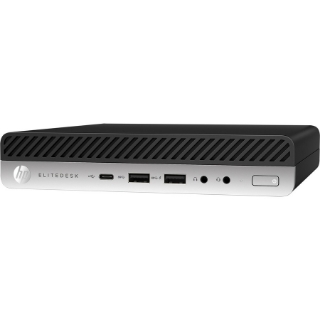 Picture of HP EliteDesk 800 G5 Desktop Computer - Intel Core i5 9th Gen i5-9500T 2.30 GHz - 8 GB RAM DDR4 SDRAM - 256 GB SSD - Desktop Mini