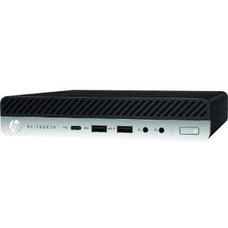 Picture of HP EliteDesk 800 G4 Desktop Computer - Intel Core i7 i7-8700 Hexa-core (6 Core) 3.20 GHz - 32 GB RAM DDR4 SDRAM - Desktop Mini