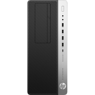 Picture of HP EliteDesk 800 G4 Desktop Computer - Intel Core i7 i7-8700 Hexa-core (6 Core) 3.20 GHz - 16 GB RAM DDR4 SDRAM - 256 GB SSD - Tower