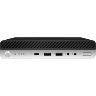 Picture of HP EliteDesk 800 G5 Desktop Computer - Intel Core i5 9th Gen i5-9600 Hexa-core (6 Core) 3.10 GHz - 16 GB RAM DDR4 SDRAM - 256 GB SSD - Desktop Mini