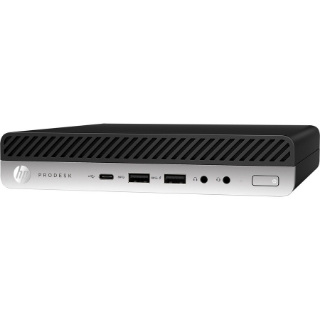 Picture of HP Business Desktop ProDesk 600 G4 Desktop Computer - Intel Core i5 8th Gen i5-8500T 2.10 GHz - 8 GB RAM DDR4 SDRAM - 256 GB SSD - Desktop Mini