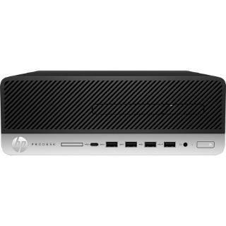 Picture of HP Business Desktop ProDesk 600 G5 Desktop Computer - Intel Core i7 9th Gen i7-9700 3 GHz - 8 GB RAM DDR4 SDRAM - 256 GB SSD - Small Form Factor