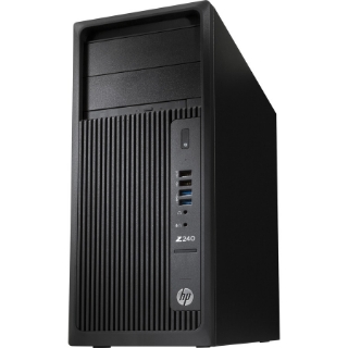 Picture of HP Z240 Workstation - 1 x Intel 3.90 GHz - 8 GB DDR4 SDRAM RAM - 500 GB HDD - Tower - Black