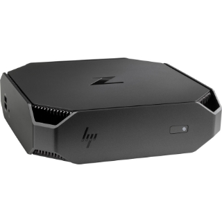 Picture of HP Z2 Mini G4 Workstation - 1 x Intel Core i7 Hexa-core (6 Core) i7-8700 8th Gen 3.20 GHz - 16 GB DDR4 SDRAM RAM - 512 GB SSD - Mini PC - Space Gray, Black Chrome Accent