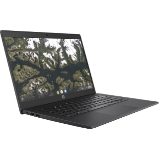 Picture of HP Chromebook 14 G6 14" Touchscreen Chromebook - HD - 1366 x 768 - Intel Celeron N4020 Dual-core (2 Core) 1.10 GHz - 4 GB Total RAM - 32 GB Flash Memory - Chalkboard Gray