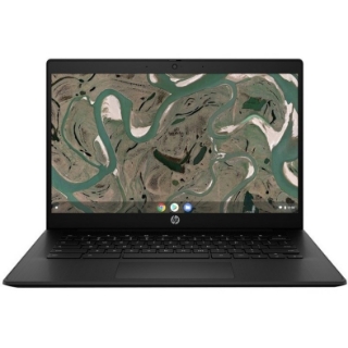 Picture of HP Chromebook 14 G7 14" Chromebook - HD - 1366 x 768 - Intel Celeron N4500 Dual-core (2 Core) - 4 GB Total RAM - 32 GB Flash Memory