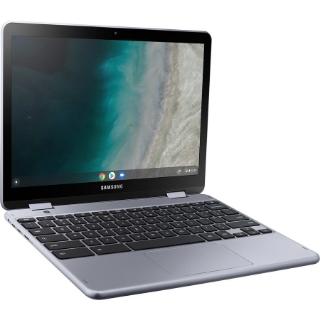 Picture of Samsung Chromebook Plus XE525QBB-K01US LTE 12.2" Touchscreen Convertible 2 in 1 Chromebook - 1920 x 1200 - Intel Celeron 3965Y 1.50 GHz - 4 GB Total RAM - 32 GB Flash Memory - Stealth Silver