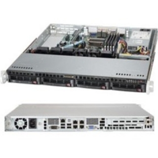 Picture of Supermicro SuperServer 5018A-MHN4 1U Rack Server - 1 x Intel Atom C2758 2.40 GHz - Serial ATA/300, Serial ATA/600 Controller