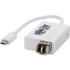 Picture of Tripp Lite USB C 3.1 to Fiber Transceiver Gigabit Ethernet Adapter SMF LC