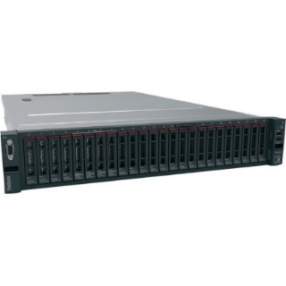 Picture of Lenovo ThinkSystem SR650 7X06A09GNA 2U Rack Server - 2 x Intel Xeon Platinum 8160 2.10 GHz - 384 GB RAM - 600 GB HDD - (2 x 300GB) HDD Configuration - 20.16 TB SSD - (4 x 3.84TB, 6 x 800GB) SSD Configuration - 12Gb/s SAS, Serial ATA/600 Controller