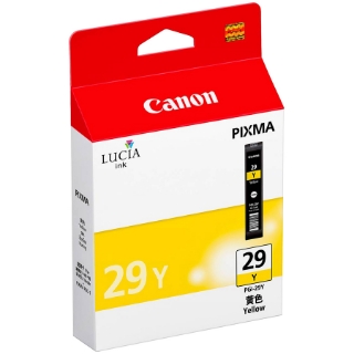 Picture of Canon LUCIA PGI-29Y Original Ink Cartridge - Yellow