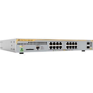 Picture of Allied Telesis L3 Switch with 16 x 10/100/1000T PoE Ports and 2 x 100/1000X SFP Ports