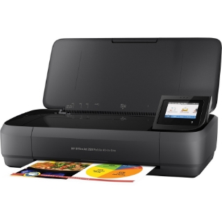 Picture of HP Officejet 250 Wireless Inkjet Multifunction Printer-Color-Copier/Scanner-20 ppm Mono/19 ppm Color Print-4800x1200 Print-Manual Duplex Print-500 Pages Monthly-50 sheets Input-Color Scanner-600 Optical Scan-Wireless LAN