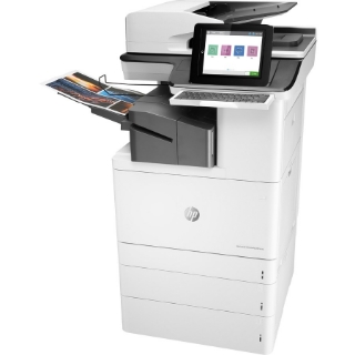 Picture of HP LaserJet Enterprise M776 M776zs Laser Multifunction Printer-Color-Copier/Fax/Scanner-46 ppm Mono/46 ppm Color Print-1200x1200 dpi Print-Automatic Duplex Print-200000 Pages-1750 sheets Input-Color Flatbed Scanner-600 dpi Optical Scan-Wireless LAN