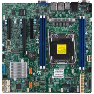 Picture of Supermicro X11SRM-VF Server Motherboard - Intel C422 Chipset - Socket R4 LGA-2066 - Micro ATX