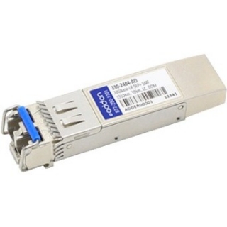 Picture of AddOn Dell 330-2404 Compatible TAA Compliant 10GBase-LR SFP+ Transceiver (SMF, 1310nm, 10km, LC, DOM)