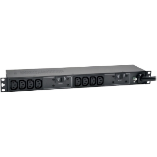 Picture of Tripp Lite PDU Basic 230V 32A 7.4kW C13 10 Outlet IEC309 Blue Horizontal 1URM