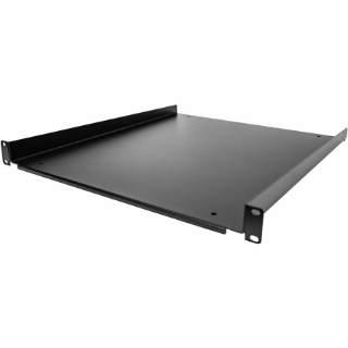 Picture of StarTech.com 1U Server Rack Cabinet Shelf - Fixed 20" Deep Cantilever Rackmount Tray for 19" Data/AV/Network Enclosure w/cage nuts, screws