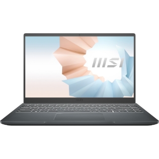 Picture of MSI Modern 14 B10MW-640 14" Notebook - Full HD - 1920 x 1080 - Intel Core i5 10th Gen i5-10210U 1.60 GHz - 8 GB Total RAM - 128 GB SSD - Carbon Gray