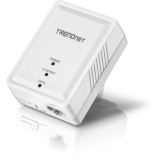 Picture of TRENDnet Powerline 500 AV Nano Adapter; TPL-406E; Includes 1 x TPL-406E Adapter; Cross Compatible with Powerline 600/500/200;Windows 10; 8.1; 8; 7; Vista; XP; Ethernet Port; Plug & Play Install