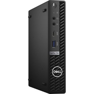 Picture of Dell OptiPlex 7000 7090 Desktop Computer - Intel Core i7 11th Gen i7-11700T Octa-core (8 Core) 1.40 GHz - 16 GB RAM DDR4 SDRAM - 512 GB M.2 PCI Express NVMe 3.0 x4 SSD - Micro PC - Black