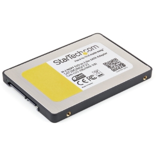 Picture of StarTech.com M.2 SSD to 2.5in SATA III Adapter - M.2 Solid State Drive Converter with Protective Housing