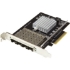 Picture of StarTech.com Quad Port 10G SFP+ Network Card - Intel XL710 Open SFP+ Converged Adapter - PCIe 10 Gigabit Fiber Optic Server NIC - 10GbE