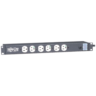 Picture of Tripp Lite Power Strip Hospital Medical Rackmount 120V 5-15R 12 Outlet 1URM