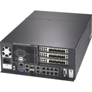 Picture of Supermicro SuperServer E403-9D-4C-FN13TP Box PC Server - Intel Xeon D-2123IT 2.20 GHz - Serial ATA/600 Controller