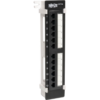 Picture of Tripp Lite 12-Port Cat5e Cat5 Wall Mount Patch Panel 568B 110 Punch TAA