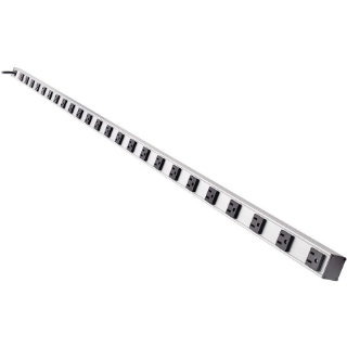Picture of Tripp Lite Power Strip 120V 5-15R 24 Outlet 15' Cord Vertical Metal 0URM