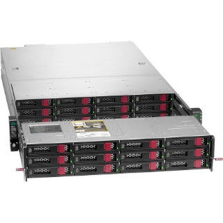 Picture of HPE Apollo 4200 G10 2U Rack Server - 1 x Intel Xeon Silver 4210R 2.40 GHz - 64 GB RAM - 36 TB HDD - (9 x 4TB) HDD Configuration - Serial ATA/600 Controller