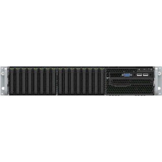 Picture of Intel Server System VRN2208WFAF83 2U Rack Server - 1 x Intel Xeon Gold 6152 2.10 GHz - 32 GB RAM - 2 TB SSD - Serial ATA Controller