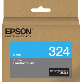 Picture of Epson UltraChrome 324 Original Ink Cartridge - Cyan