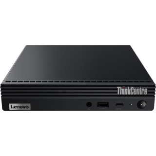 Picture of Lenovo ThinkCentre M60e 11LV004UUS Desktop Computer - Intel Core i5 10th Gen i5-1035G1 Quad-core (4 Core) 1 GHz - 16 GB RAM DDR4 SDRAM - 512 GB PCI Express SSD - Tiny - Black