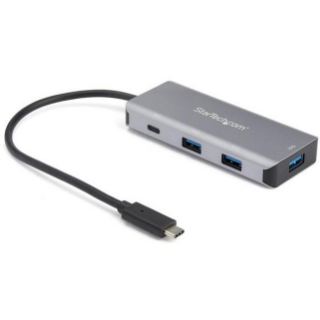 Picture of StarTech.com 4 Port USB C Hub to 3x USB A & 1x USB-C - SuperSpeed 10Gbps USB Type-C 3.1/3.2 Gen 2 Adapter Hub - USB Bus Powered - Portable