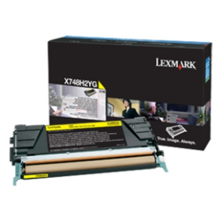 Picture of Lexmark Original Toner Cartridge - Yellow