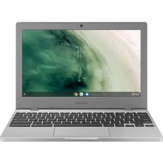 Picture of Samsung Chromebook 4 XE310XBA 11.6" Chromebook - Intel Celeron N4020 - 4 GB Total RAM - 32 GB Flash Memory - Platinum Titan