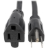 Picture of Tripp Lite Power Cord Extension Cable Heavy Duty 14AWG 5-15P 5-15R 15A 25'