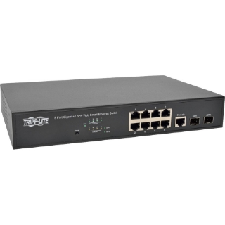 Picture of Tripp Lite 8-Port Gigabit Ethernet Switch L2 Managed SFP 10/100/1000Mbps