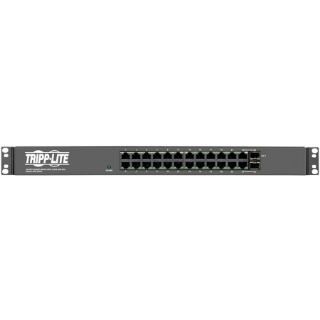 Picture of Tripp Lite 24 Port Gigabit Ethernet Switch w/ 12 Outlet PDU, 2 SFP Ports