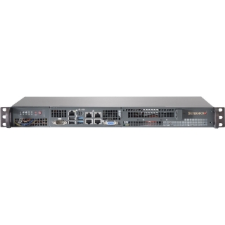 Picture of Supermicro SuperServer 5018A-FTN4 1U Rack Server - Intel Atom C2758 2.40 GHz - Serial ATA/300, Serial ATA/600 Controller