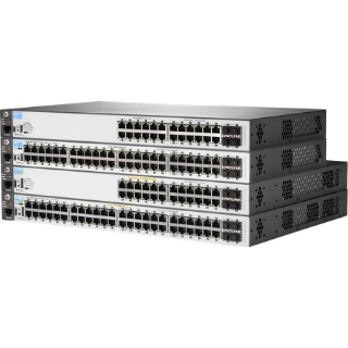 Picture of Aruba 2530-24-PoE+ Fast Ethernet Switch - 24 10/100 Network Ports, 2 Gigabit RJ45/SFP uplinks - Fully Managed - Layer 2