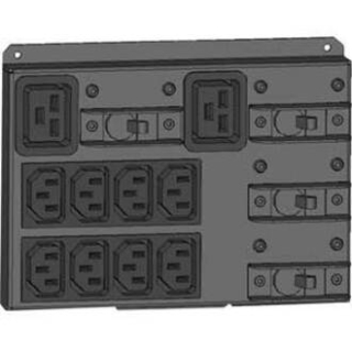 Picture of Liebert PD2-201 integrated output distribution (2) IEC320-C19; (8) IEC320-C13 outputs