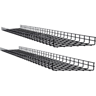 Picture of Tripp Lite Wire Mesh Cable Tray - 300 x 50 x 1500 mm (12 in. x 2 in. x 5 ft.), 2-Pack