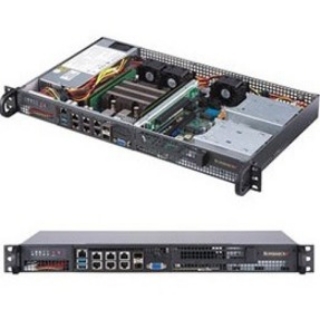 Picture of Supermicro SuperServer 5019D-4C-FN8TP 1U Rack-mountable Server - 1 x Intel Xeon D-2123IT - Serial ATA/600 Controller